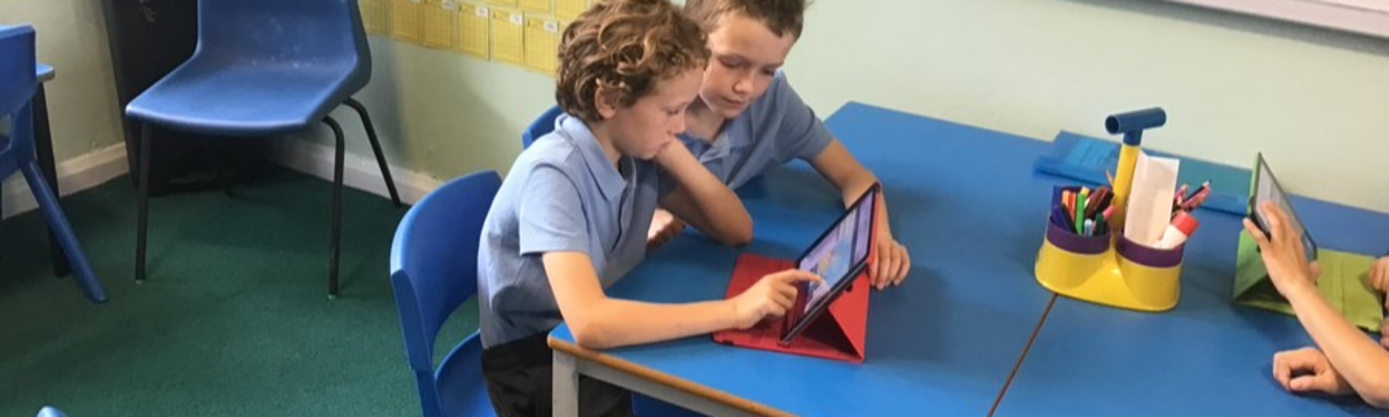 Pupils at Christ Church C.E. Primary School - Computing page