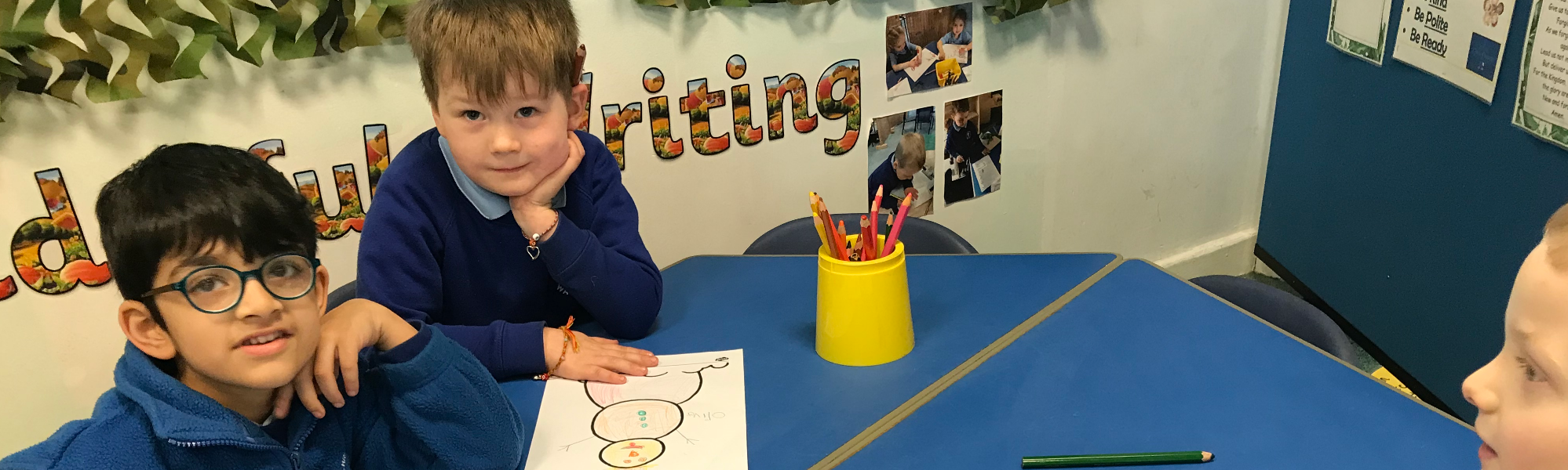 Pupils at Christ Church C.E. Primary School - English page