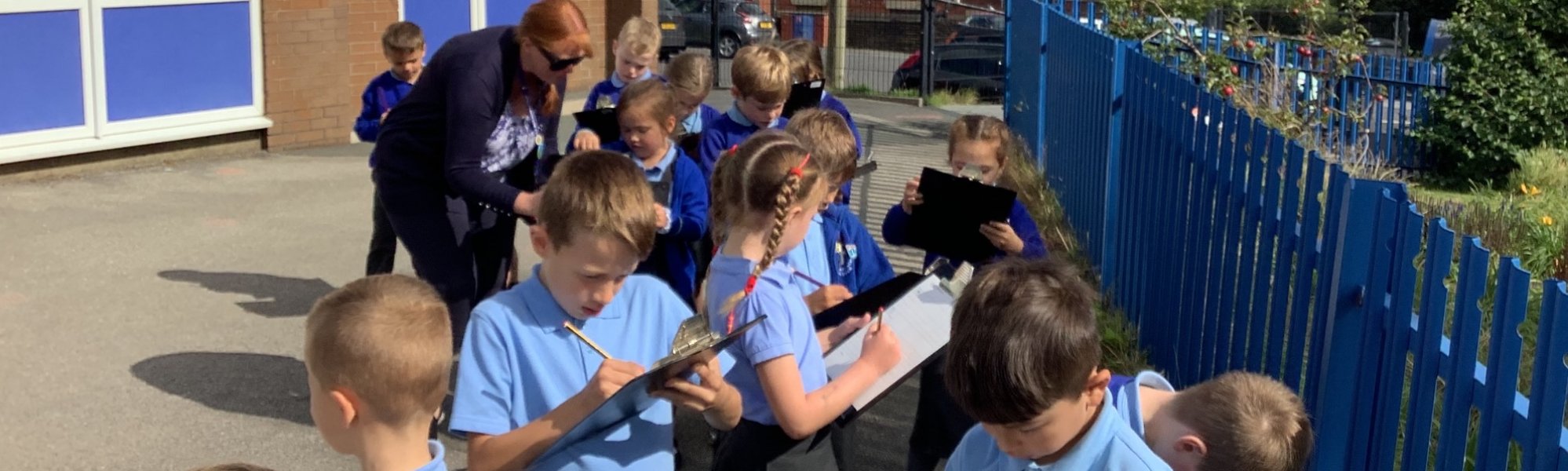 Pupils at Christ Church C.E. Primary School - Geography page