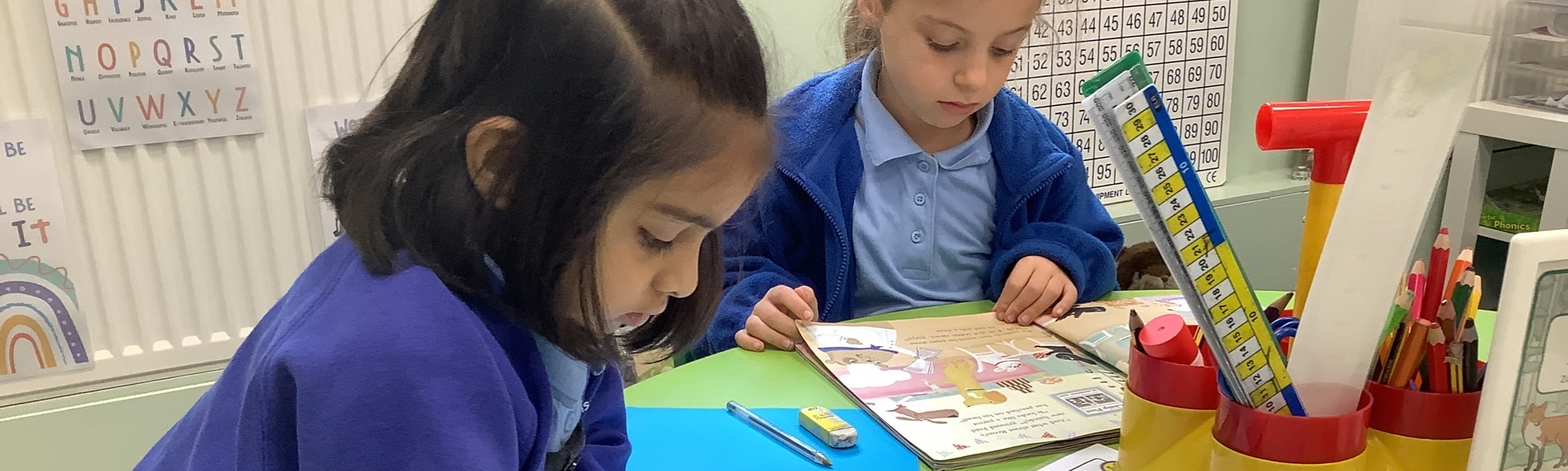 Pupils at Christ Church C.E. Primary School - Maths page