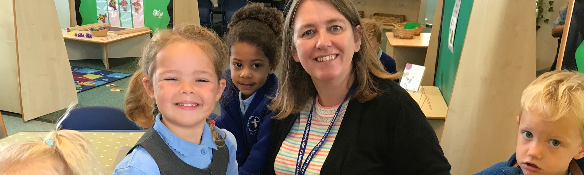 Pupils at Christ Church C.E. Primary School - MFL page