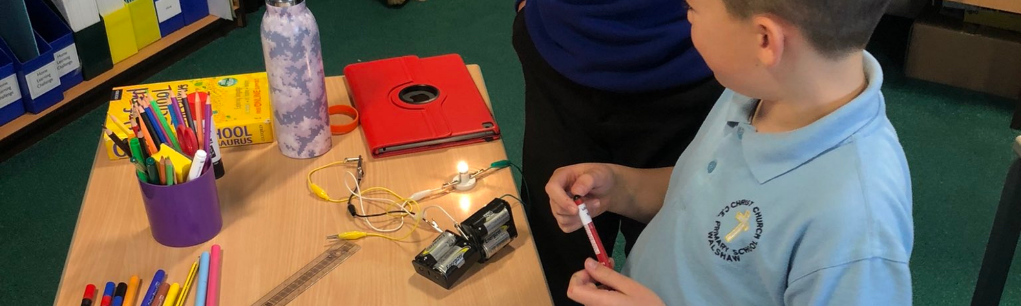 Pupils at Christ Church C.E. Primary School - Science page