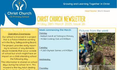 Weekly Newsletter Issue 26