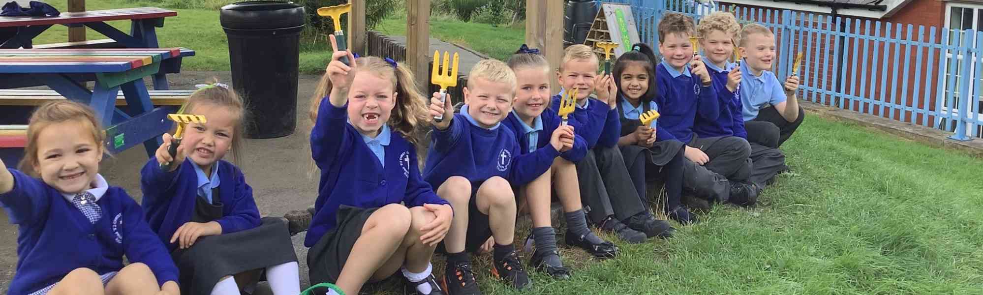 Pupils at Christ Church C.E. Primary School - News & Events page
