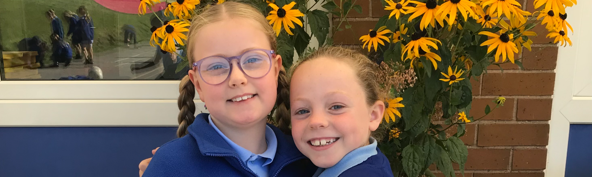 Pupils at Christ Church Primary School Walshaw